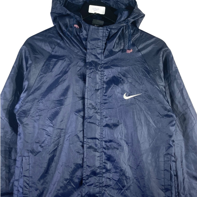 Vintage Nike Hooded Full Zip Windbreaker Jacket
