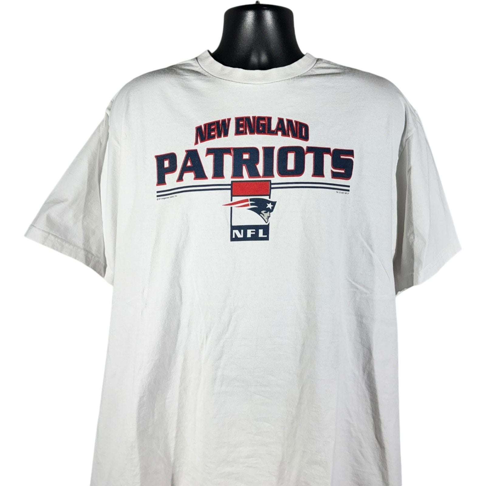 Vintage New England Patriots NFL Spellout Tee