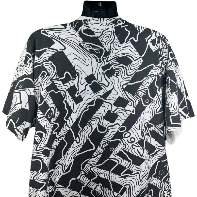 Vintage Nike Topographic AOP Tee