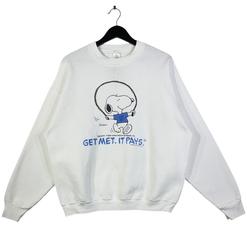 Vintage Fruit Of The Loom Snoopy Crewneck