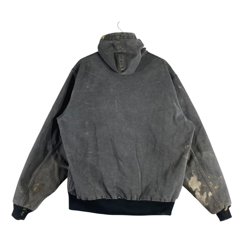 Vintage Carhartt Hooded Full Zip Work Jacket