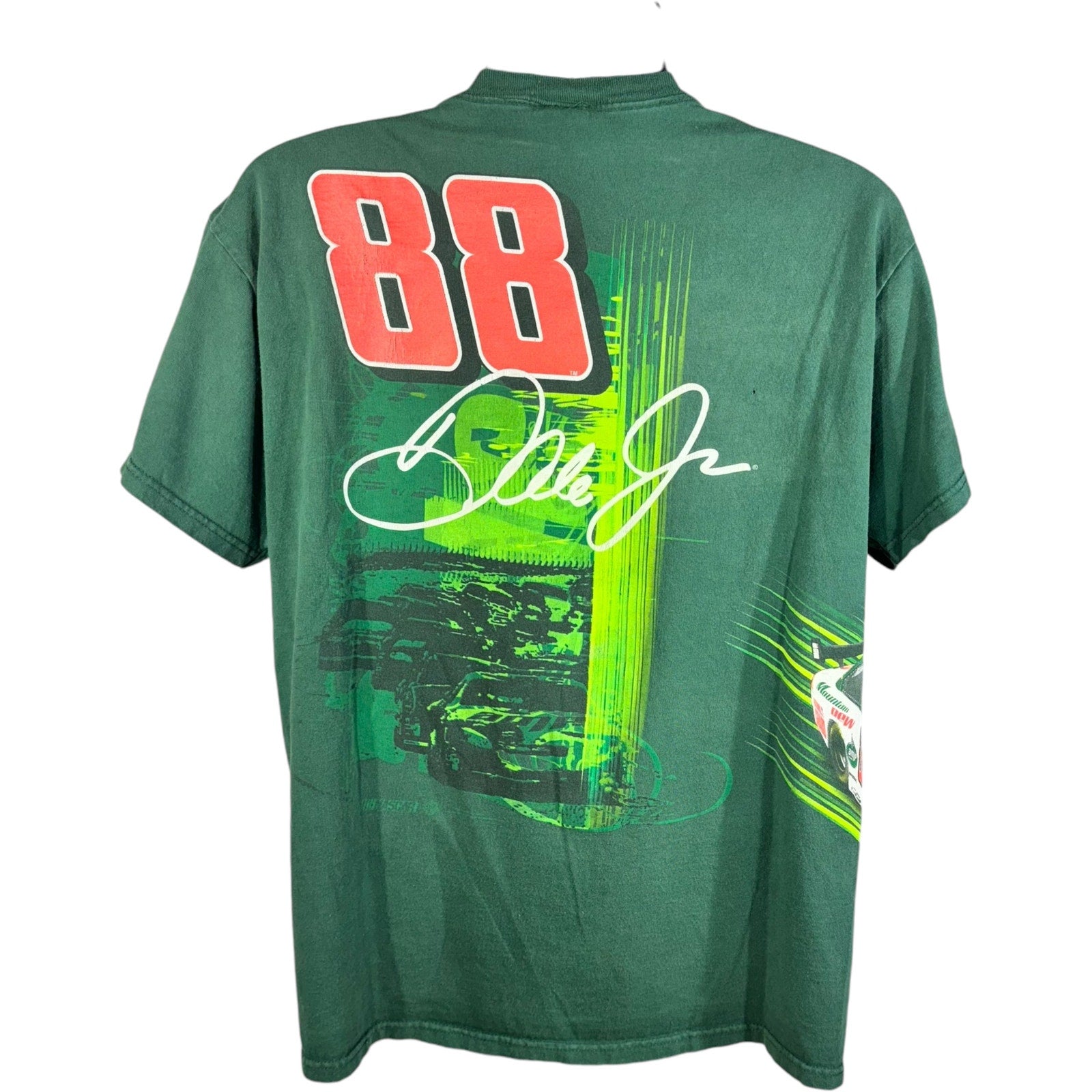 Vintage Dale Jr. Wrap Around NASCAR Tee