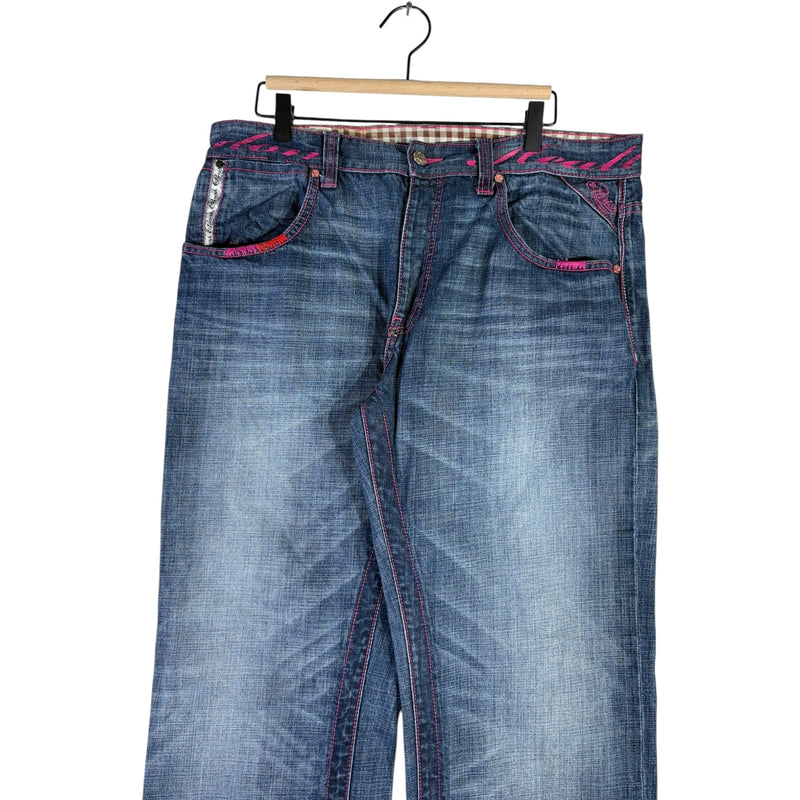 Vintage Parish Straight Leg Denim Jeans