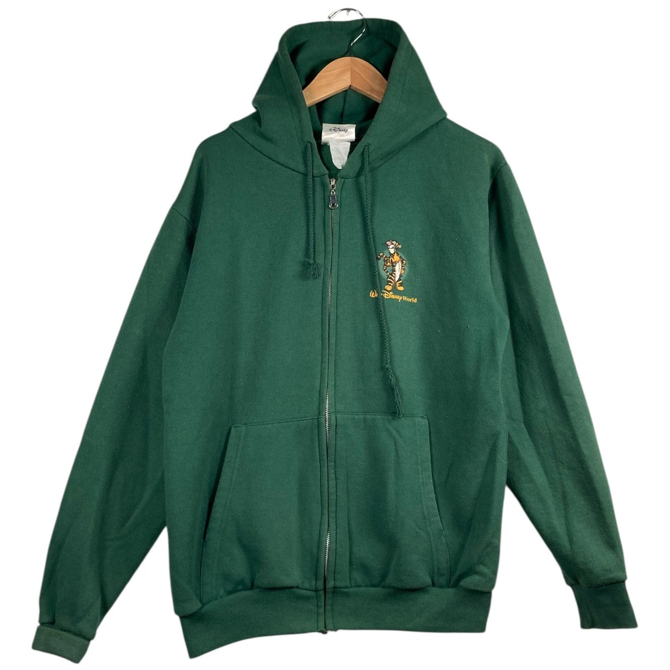 Vintage Walt Disney World Tiger Zip Up Hoodie