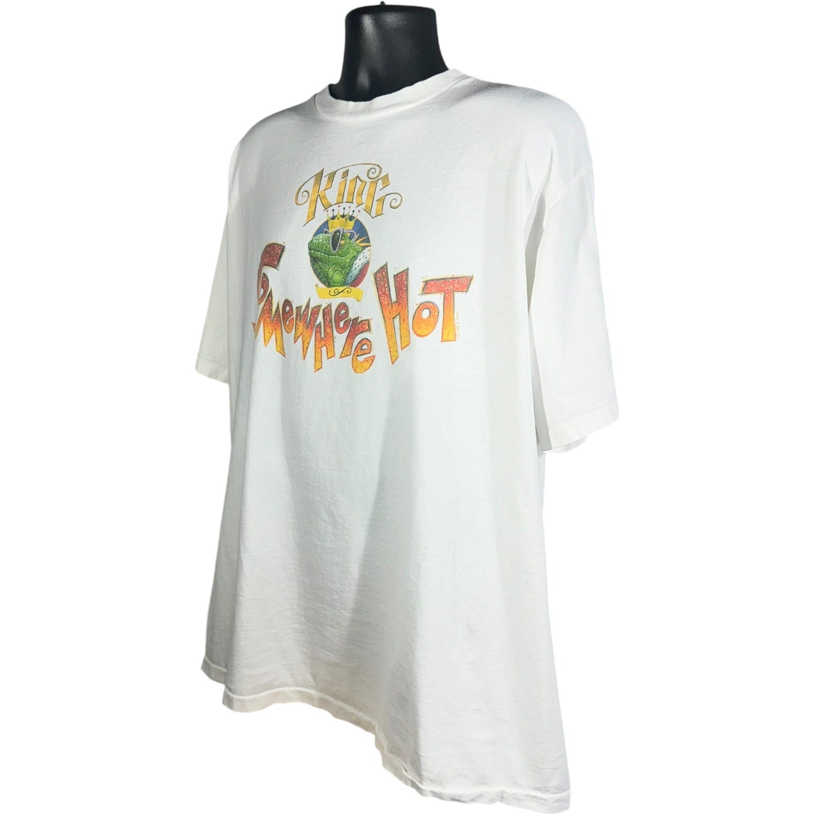 Vintage King Of Somewhere Hot Lizard Tee