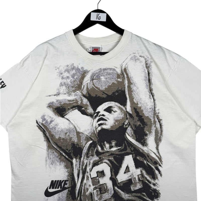 Vintage Nike Charles Barkley 34 Basketball Graphic T-Shirt