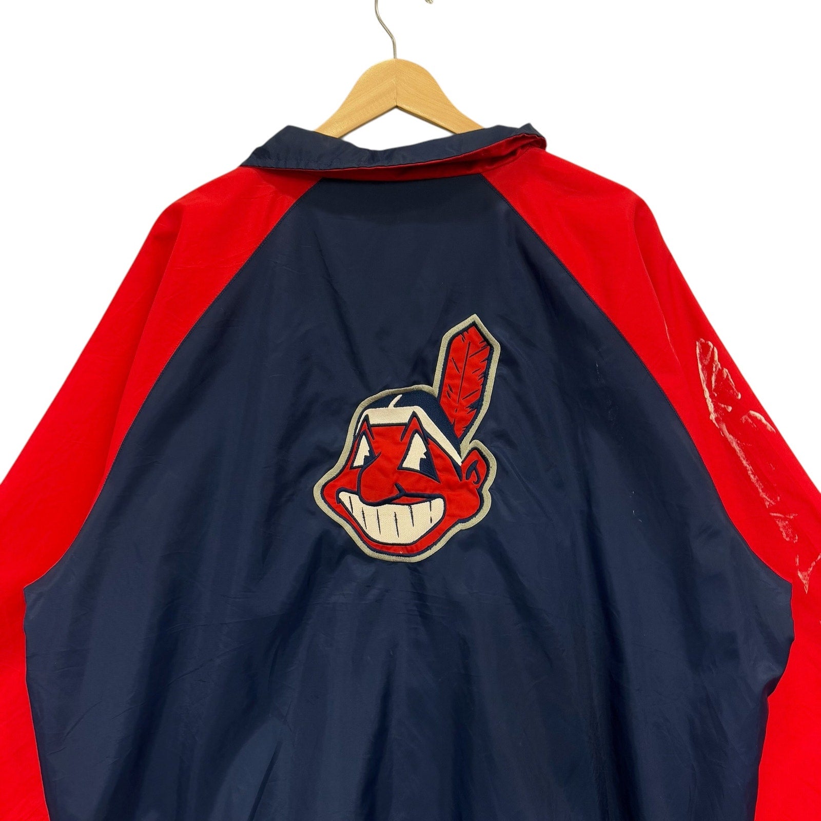 Vintage Cleveland Indians MLB Windbreaker