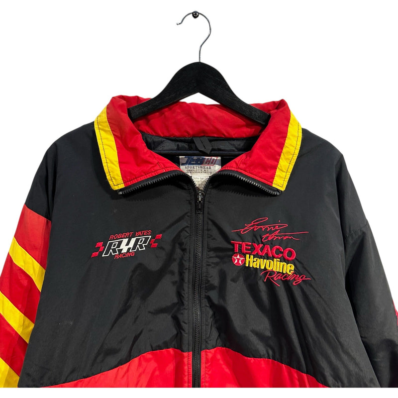 Vintage NASCAR #28 Ernie Irvan Puffer Jacket