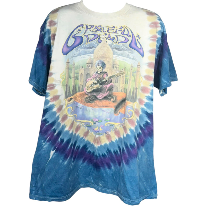 Vintage Liquid Blue Grateful Dead Tie Dye Band Tee