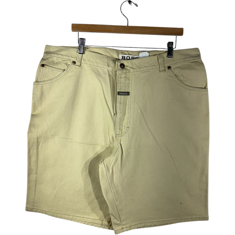 Vintage Bossed Relaxed Fit Chino Shorts 40x11 NWT