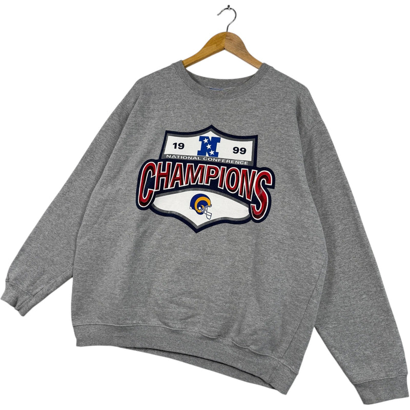 Vintage Los Angeles Rams NFC Champions Crewneck 1999