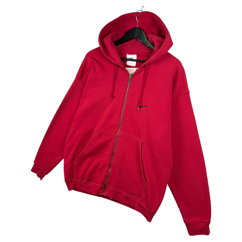 Vintage Nike Swoosh Full Zip Hoodie
