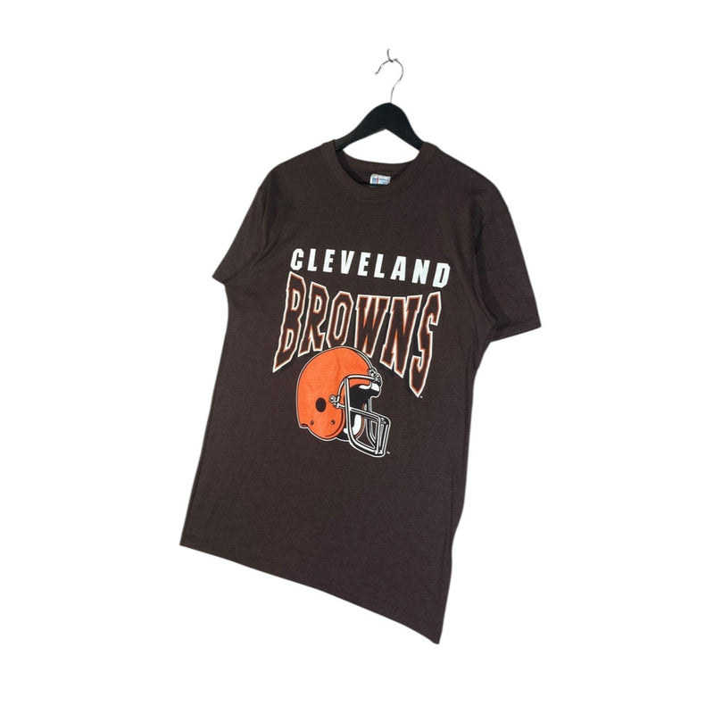 Vintage Cleveland Browns Chest Spellout NFL T-Shirt