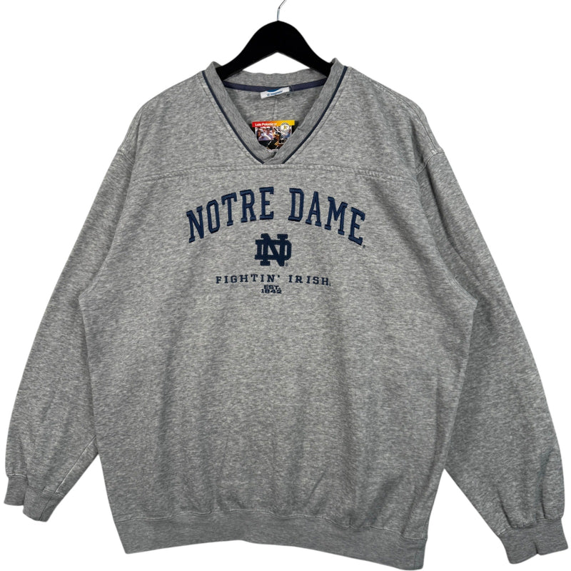 Vintage Notre Dame University Arch Spellout Crewneck