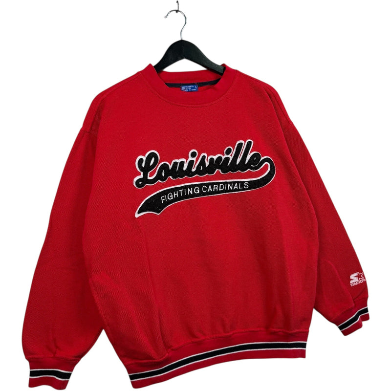 Vintage University Of Louisville Cardinals Crewneck