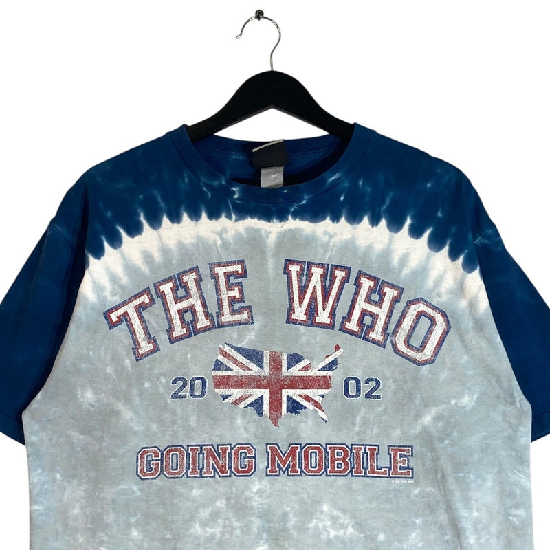 Vintage Liquid Blue The Who Band T-Shirt Large