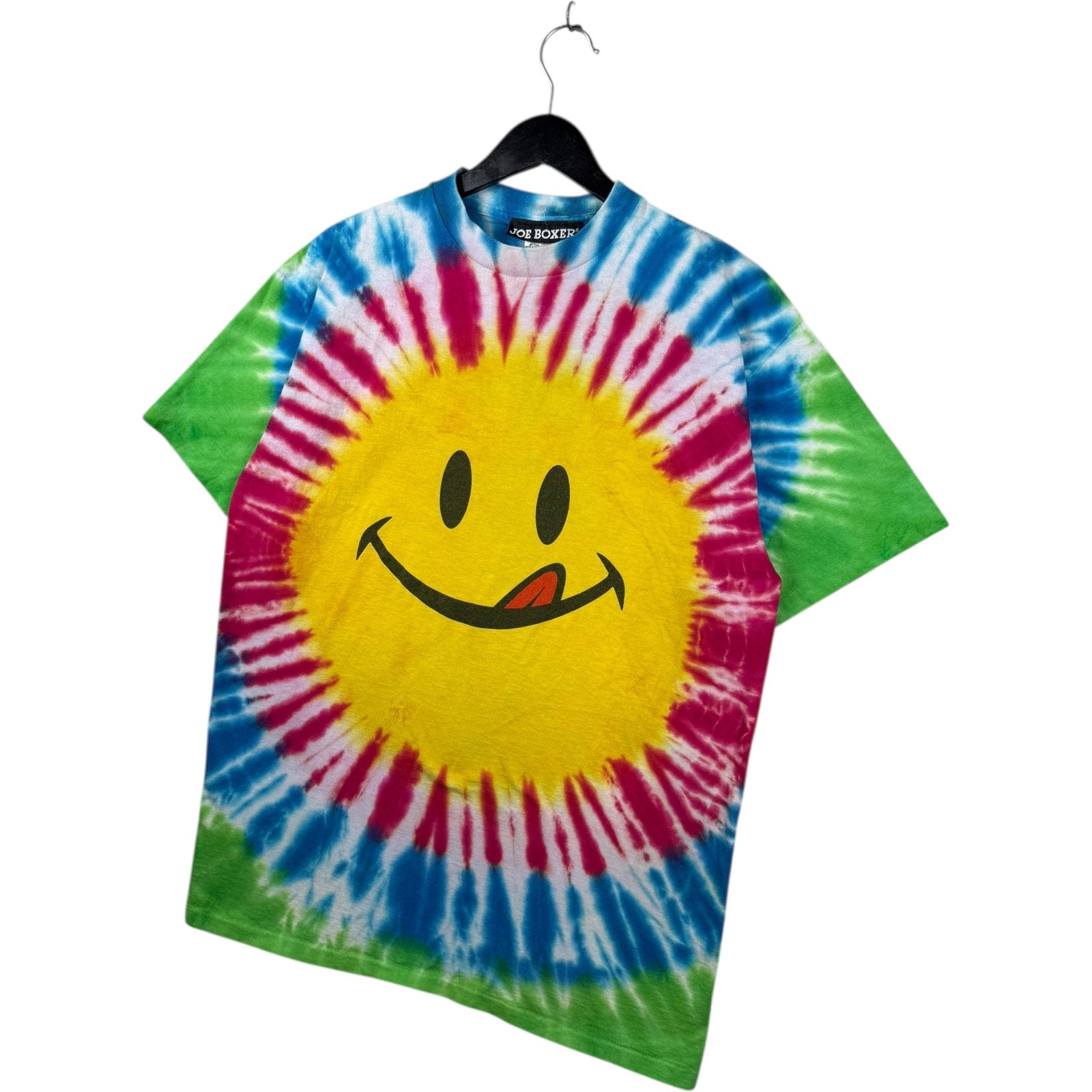 Vintage Smiley Face 90s Graphic Tie Dye T-Shirt