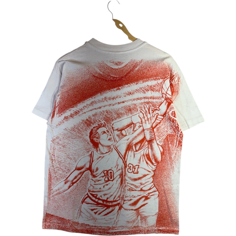 Vintage Syracuse Orangemen Basketball All Over Print T-Shirt