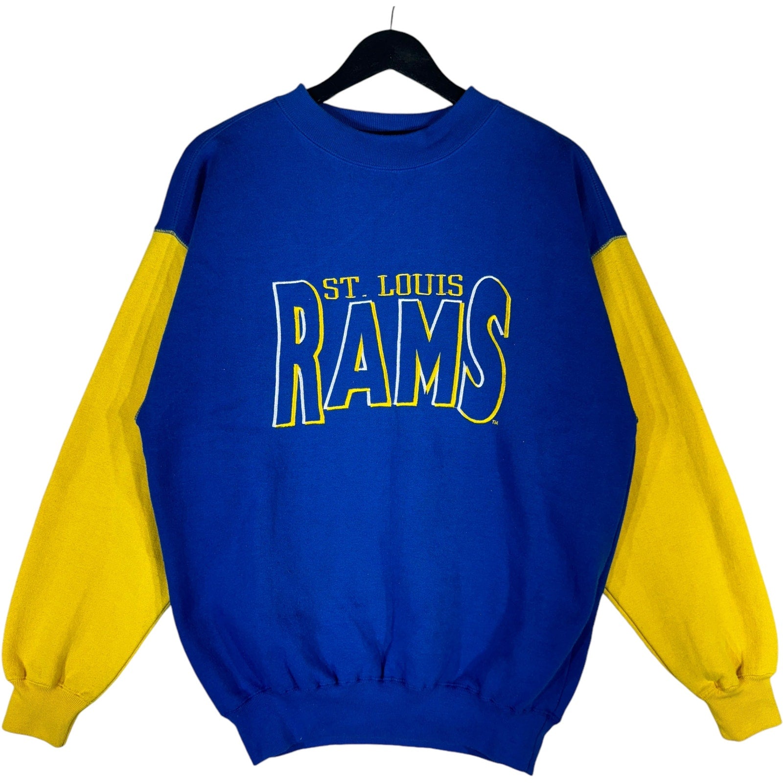 Vintage Logo 7 St. Louis Rams Crewneck 90s