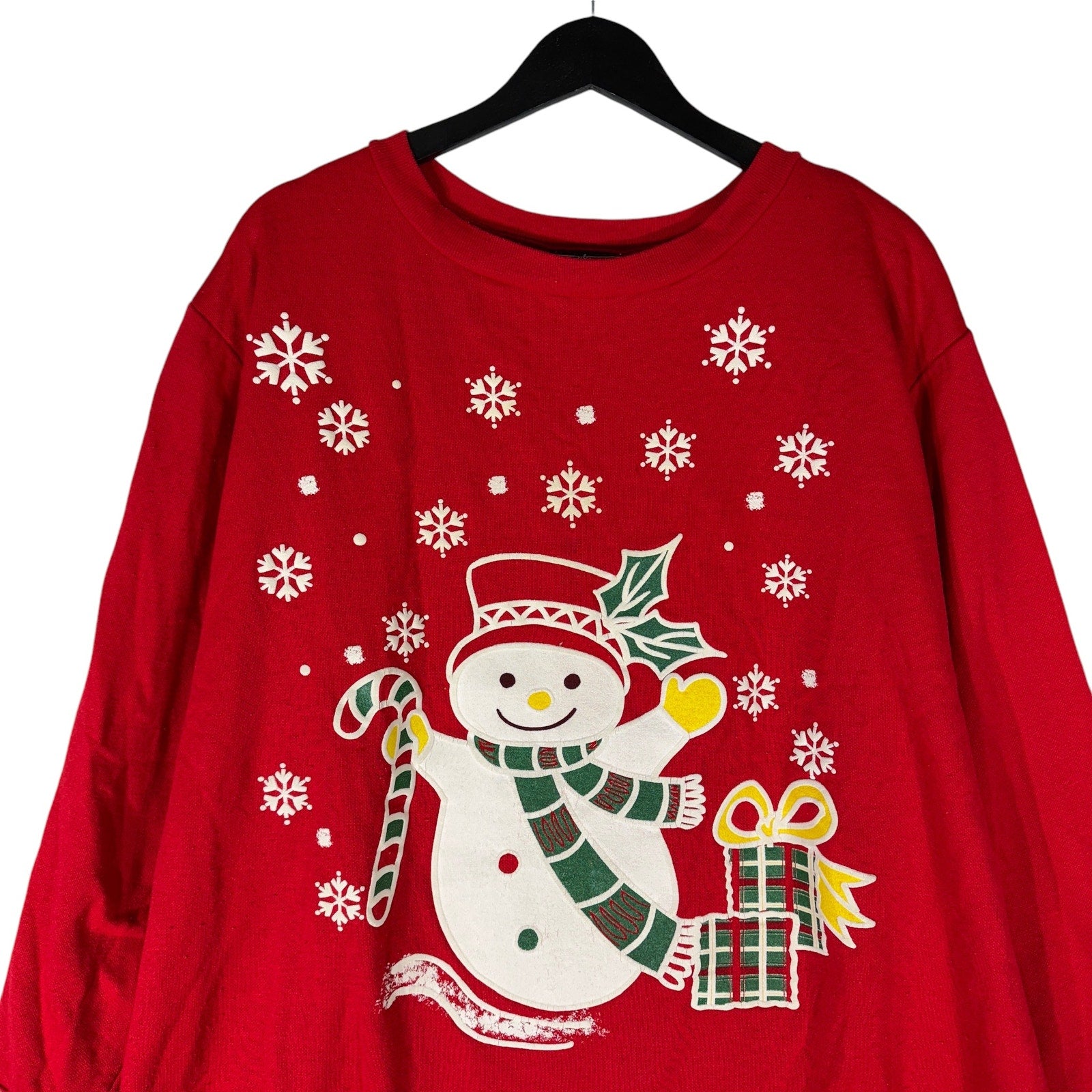 Vintage Christmas Snowman Crewneck