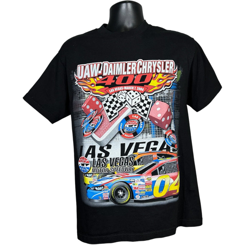 Vintage Las Vegas UAW-Daimler Chrysler 400 NASCAR Racing Tee