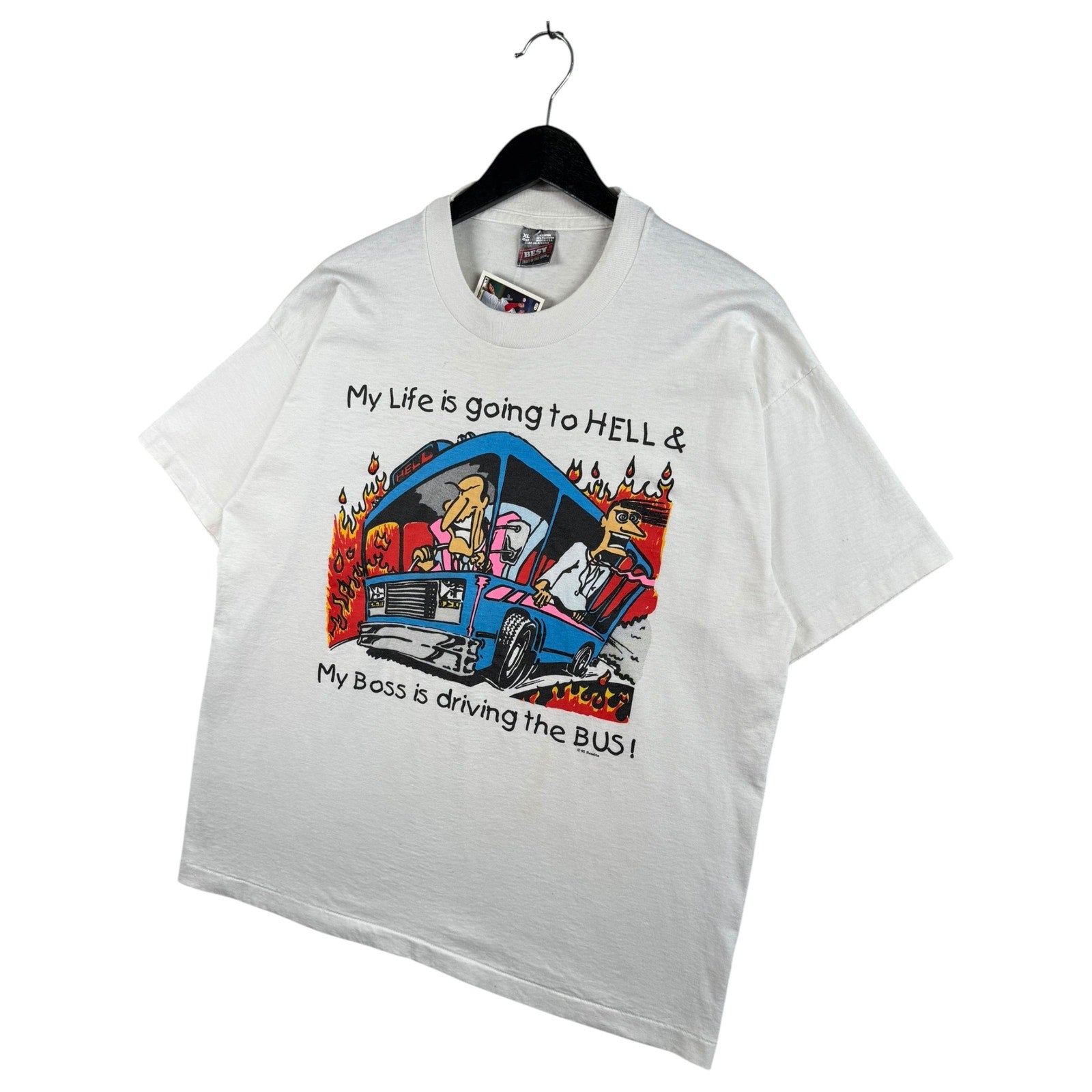 Vintage Graphic Tee My Life Is Going To Hell T-Shirt