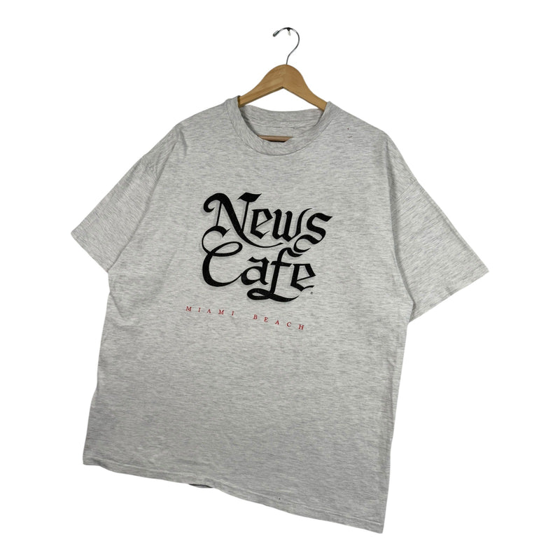 Vintage News Cafe Miami Beach T-Shirt