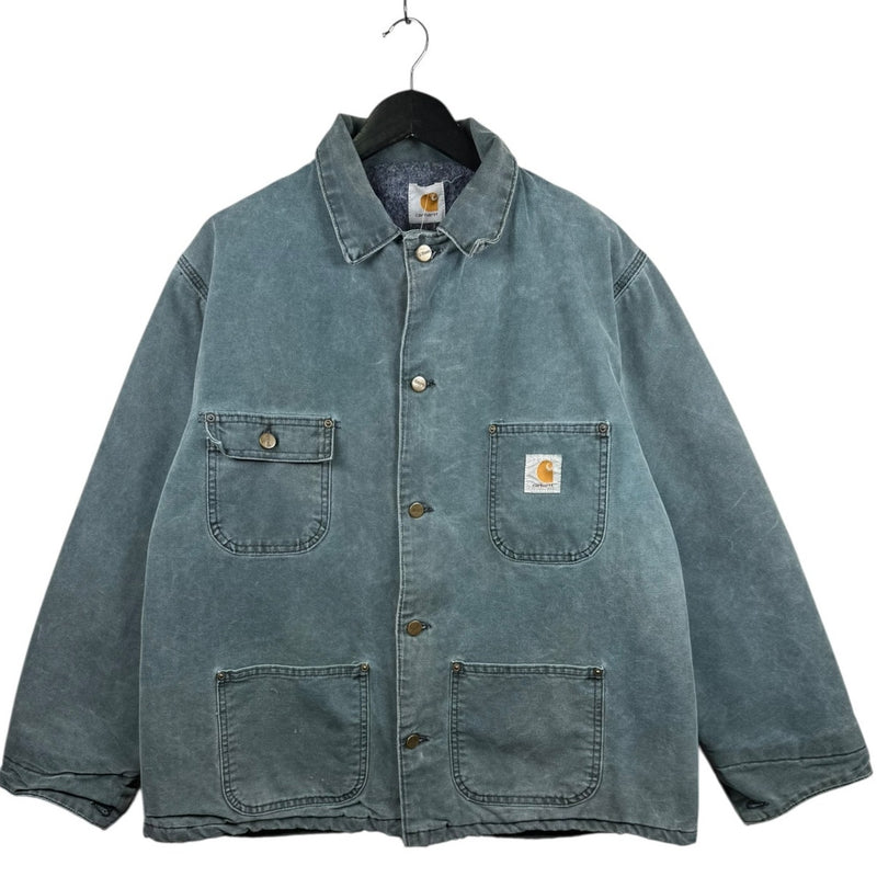 Vintage Carhartt Button Down Workwear Jacket