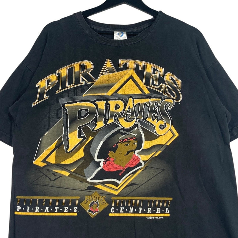 Vintage Pittsburgh Pirates Spellout Logo MLB T-Shirt 90s