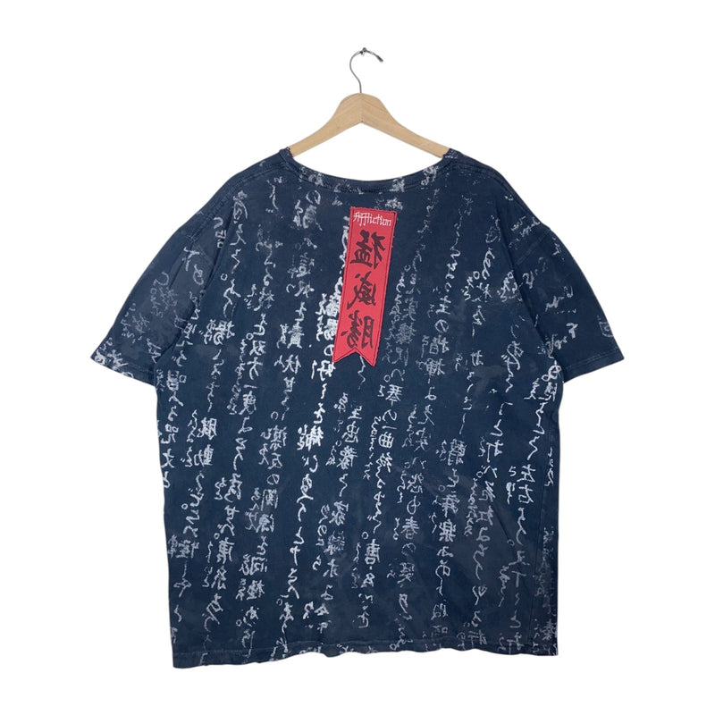 Vintage Affliction Samurai Japanese Graphic T-Shirt