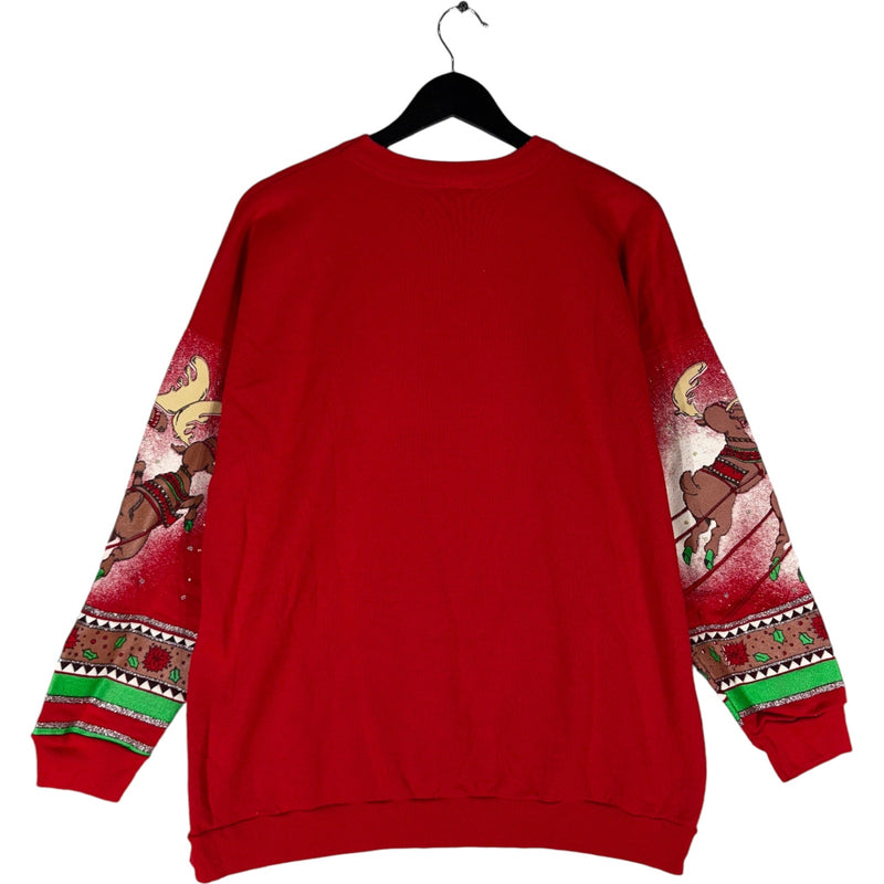 Vintage Santa Claus Christmas Crewneck