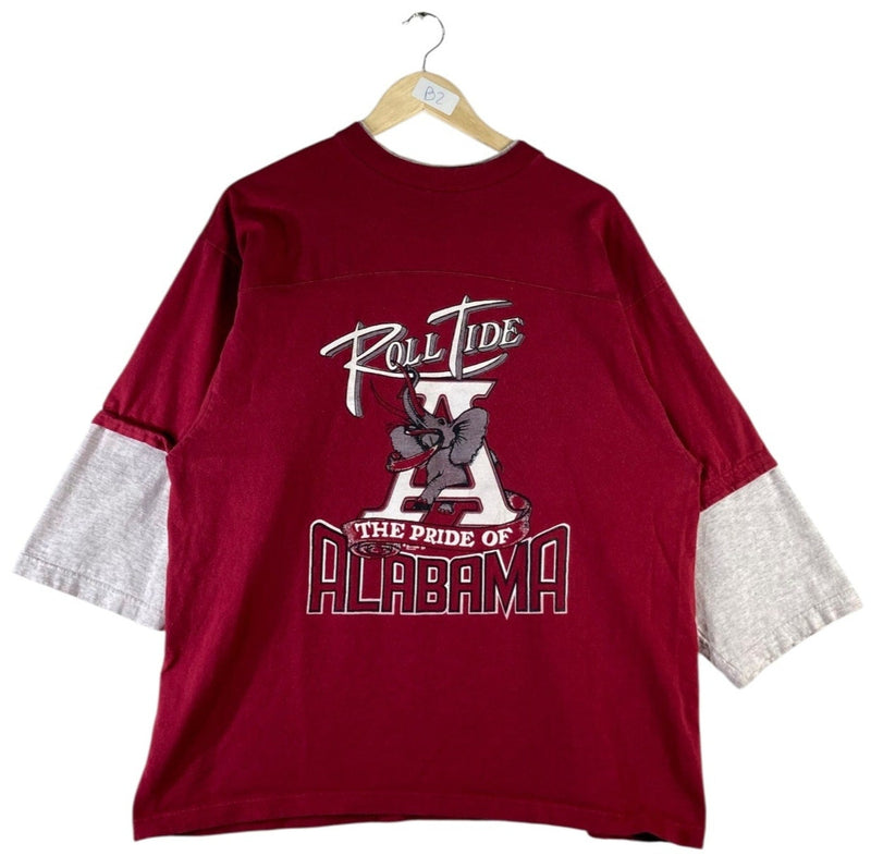 Vintage Roll Tide The Pride Of Alabama 3/4 Sleeve T-Shirt