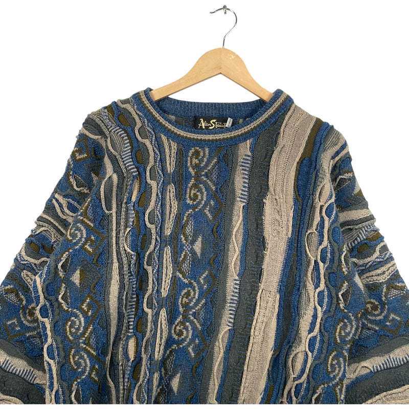 Vintage Alan Stuart 3D Knit Sweater