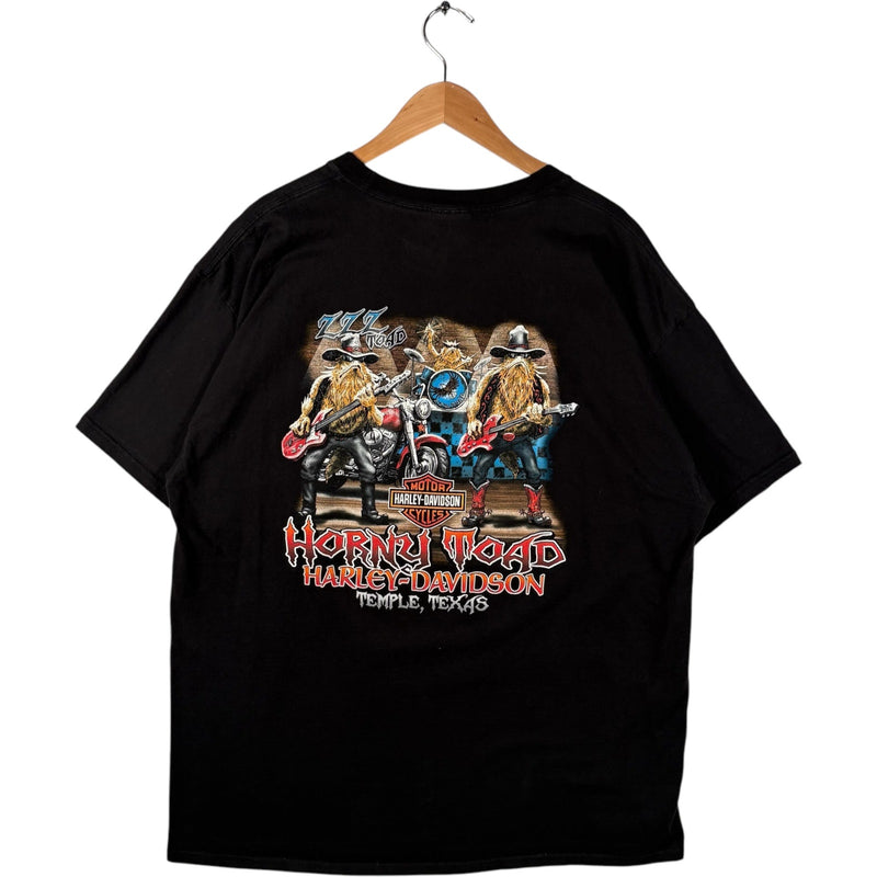 Vintage Harley Davidson "Horny Toad" Temple Texas Tee