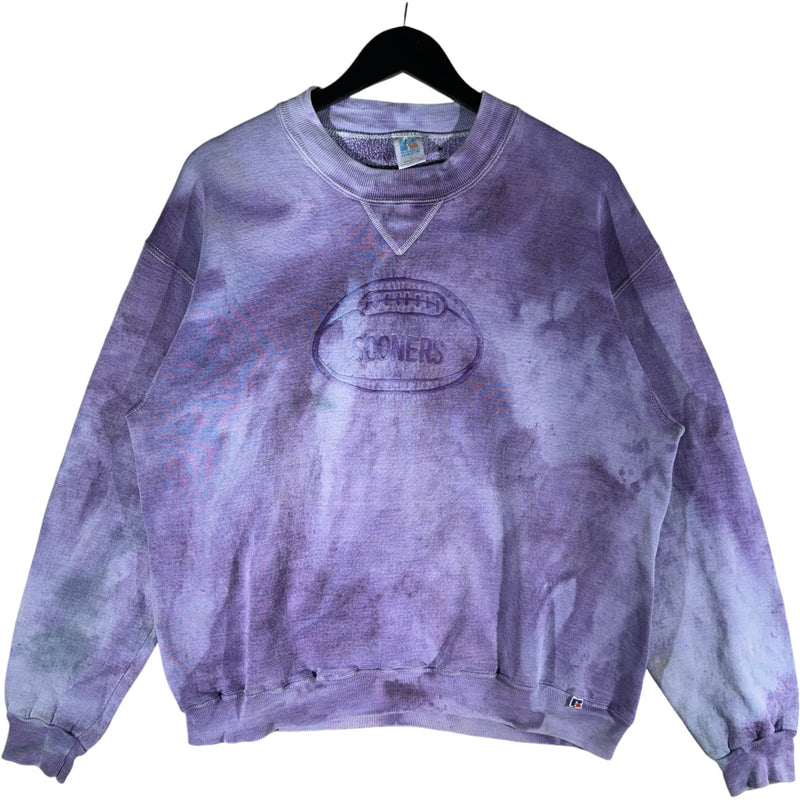 Vintage Oklahoma Sooners Tie Dye Crewneck