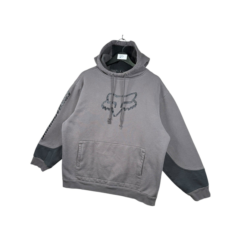 Vintage Fox Racing Logo Pullover Hoodie