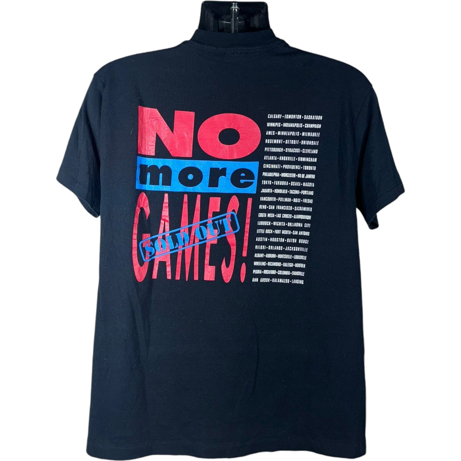 Vintage New Kids on The Block "No More Games" Tour Tee 90s