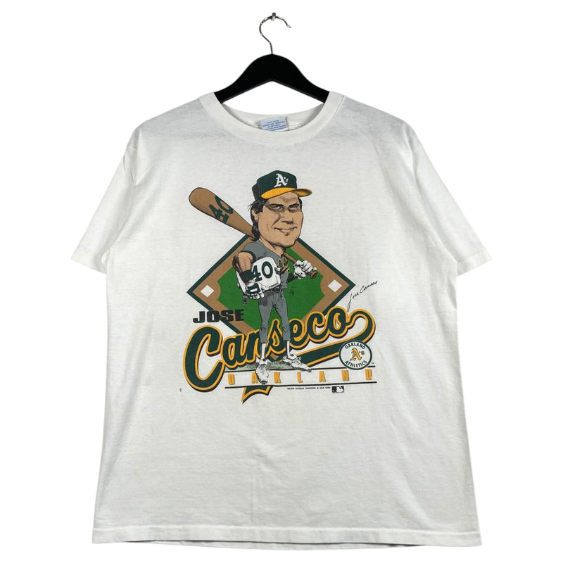 Vintage Oakland Athletics Jose Canseco MLB T-Shirt 90s