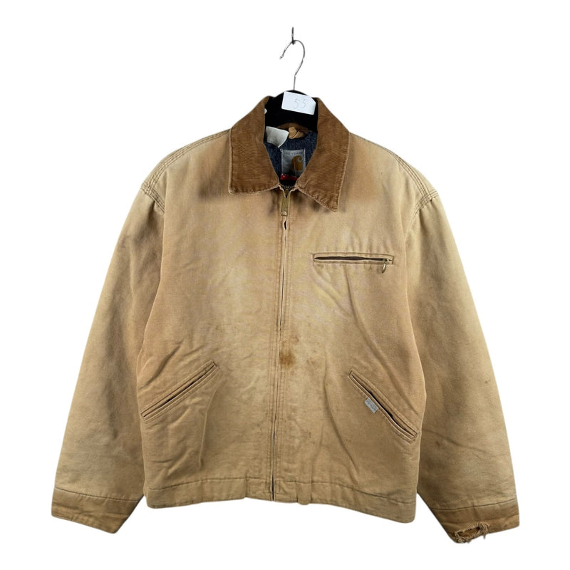 Vintage Carhartt Detroit Fleece Lined Workwear Jacket