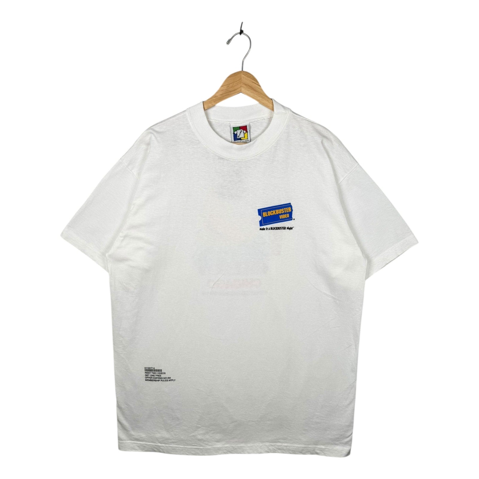 Vintage 90s Blockbuster Video Chicago T-Shirt