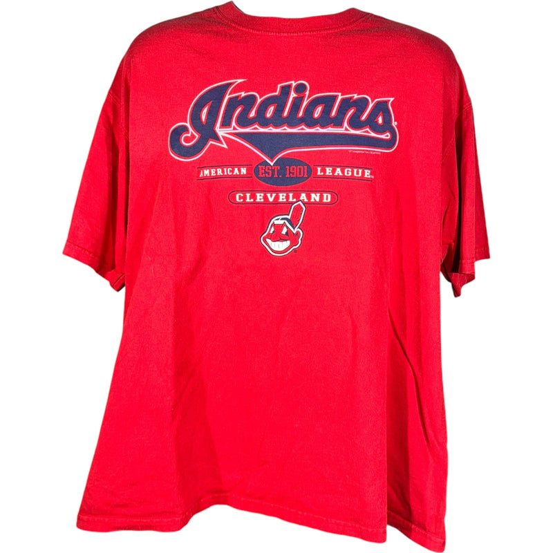 Vintage Cleveland Indians Spellout Tee 2005