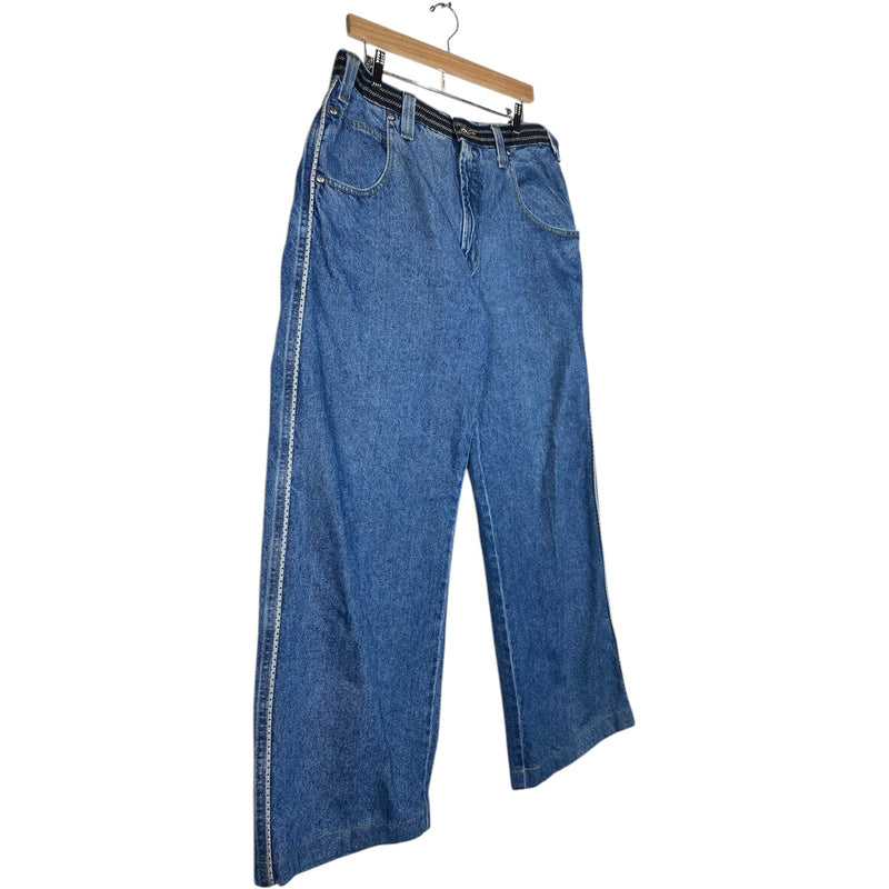 Vintage Zonz Wide Leg Denim Jeans 34