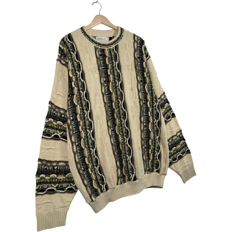 Vintage Alexander Loyd 3D Cable Knit Sweater