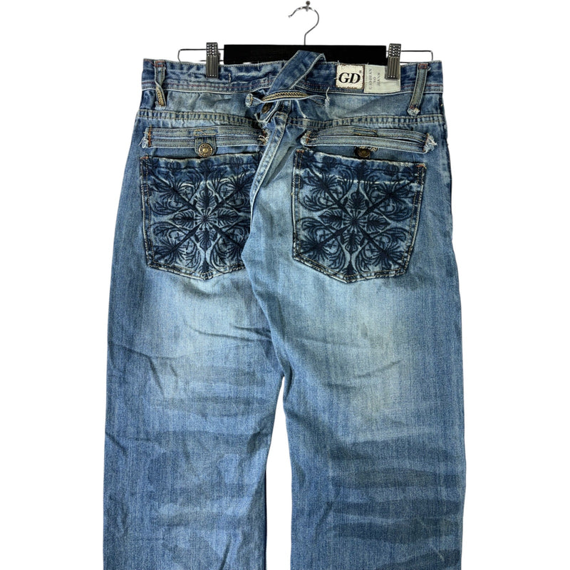 Vintage Gaodian So Straight Leg Denim Jeans 32