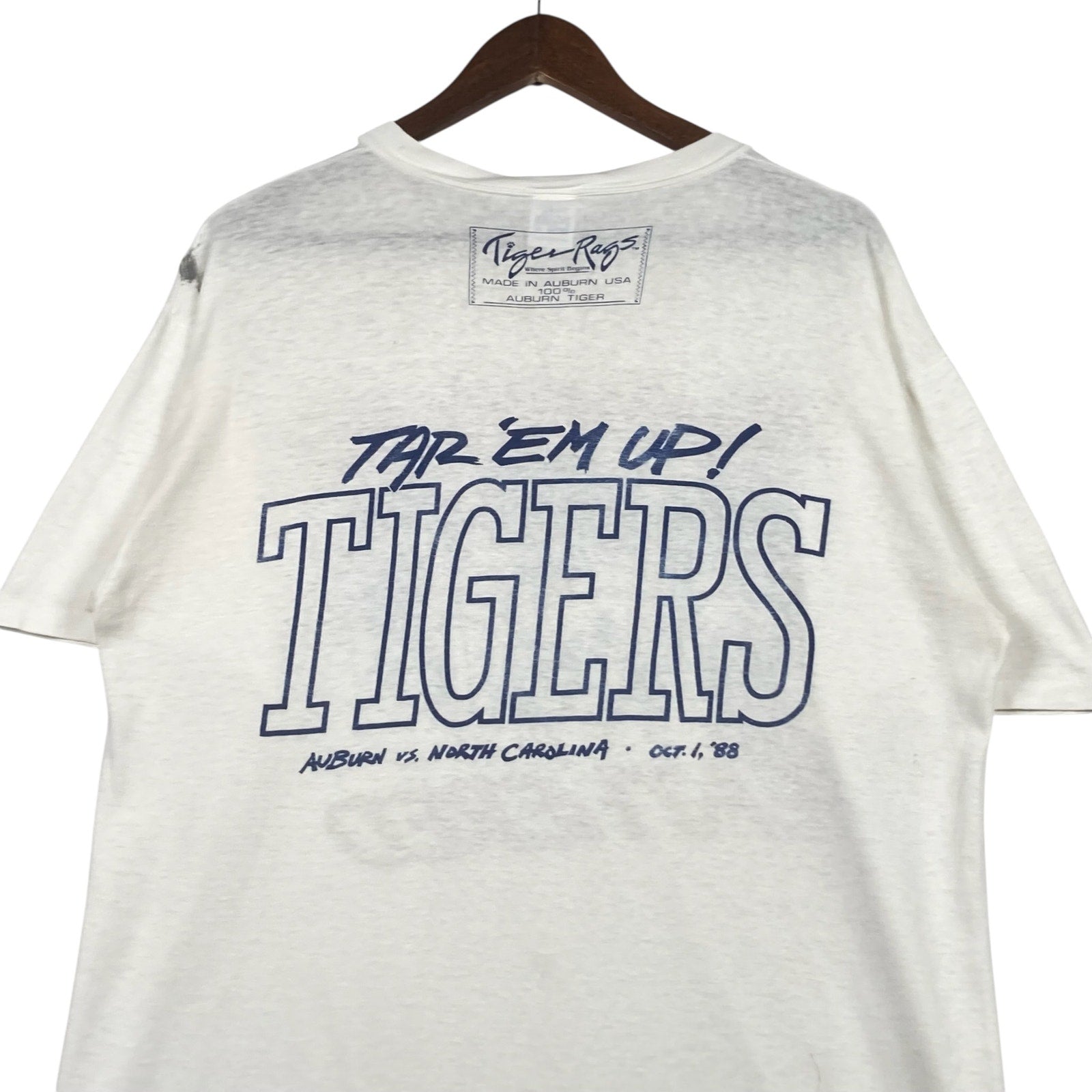 Vintage North Carolina Tar Heels "Tarheeled And Feathered" 1988 Tee