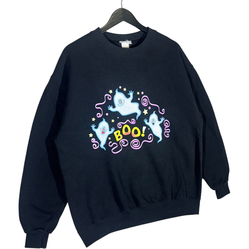 Vintage Ghosts "Boo!" Halloween Crewneck