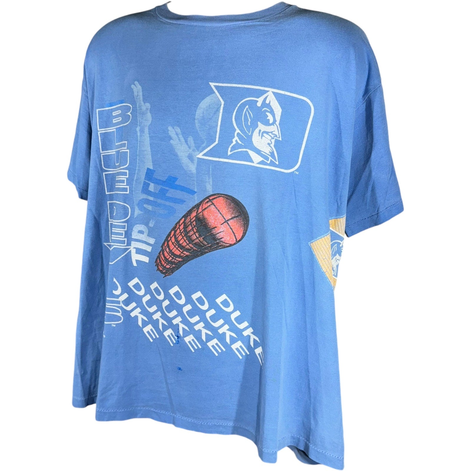 Vintage Duke Blue Devils Basketball AOP Tee 90s