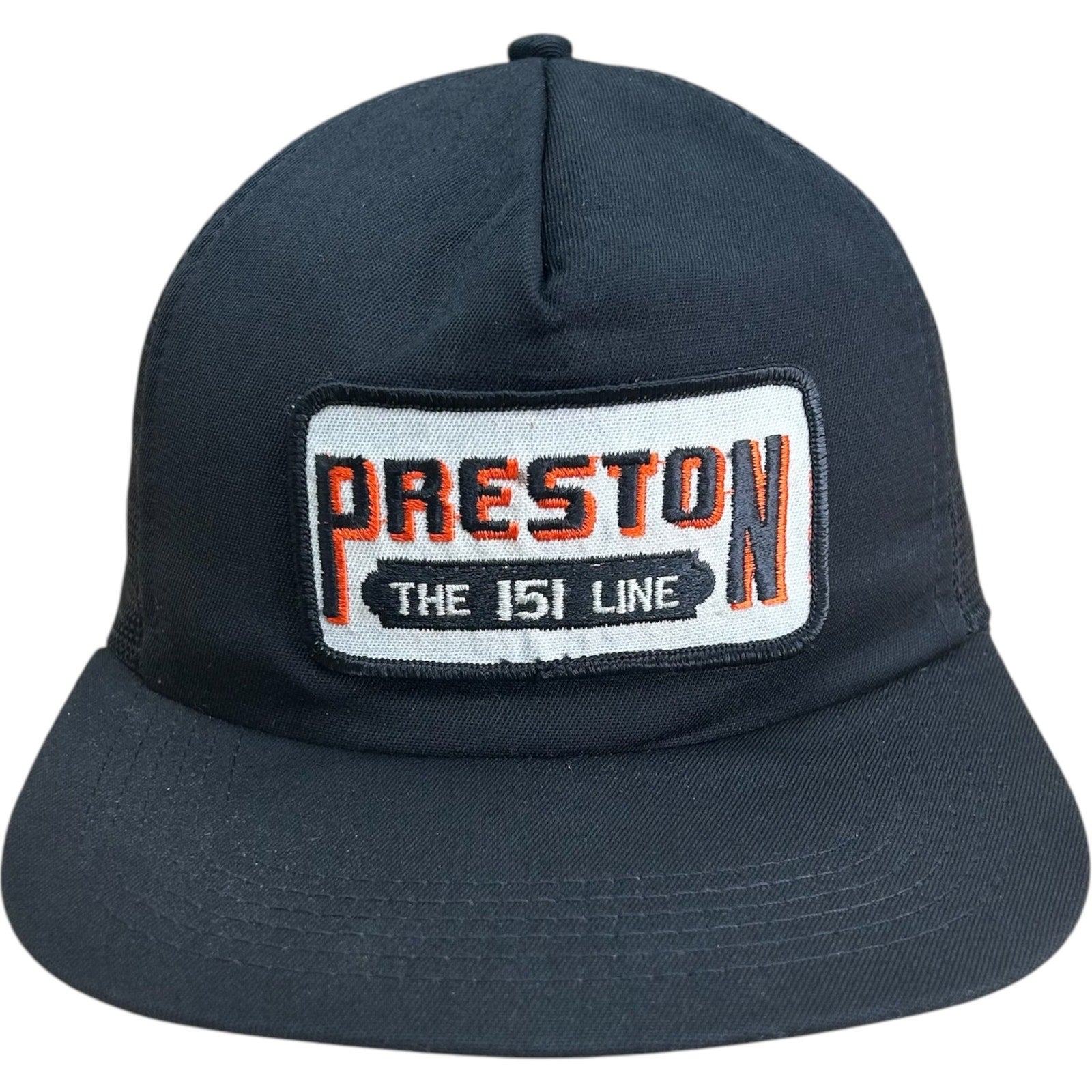 Vintage Preston The 151 Line Trucker Snapback Hat