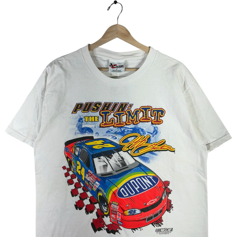 Vintage NASCAR Jeff Gordon Dupont "Pushin' The Limit" Tee