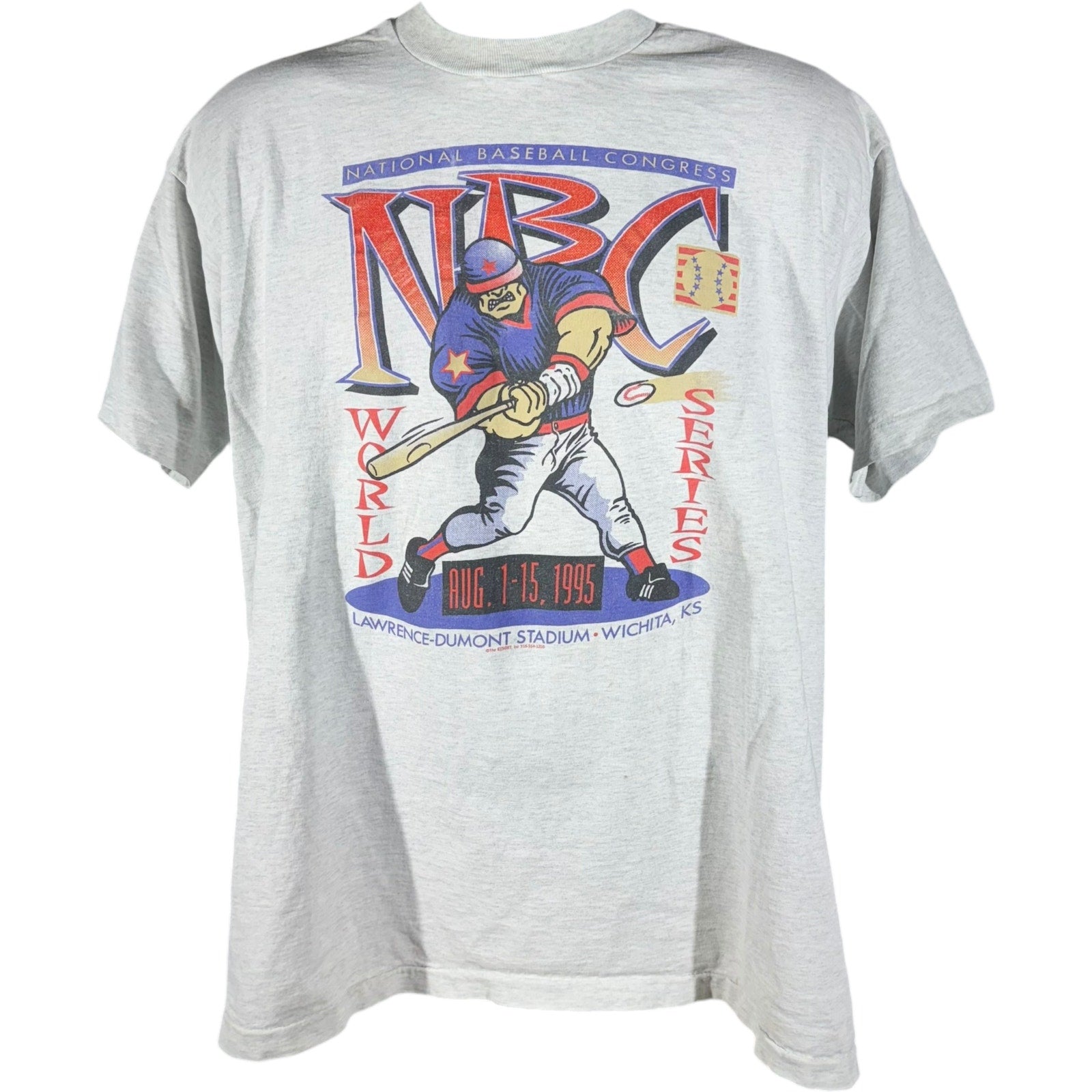 Vintage National Baseball Congress World Series Tee 1995